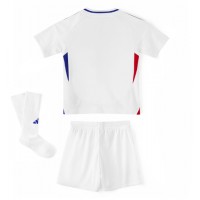 Echipament fotbal Olympique Lyonnais Tricou Acasa 2024-25 pentru copii maneca scurta (+ Pantaloni scurti)